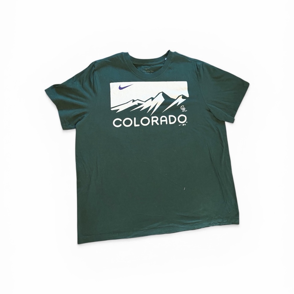 Colorado Rockies Green Alternate Jersey T-Shirt 🟢🟣⚾️🏟️ Men's -XL